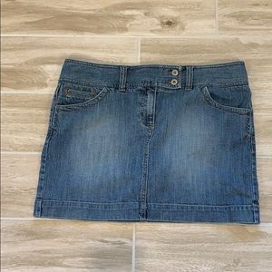 Loft jean skirt